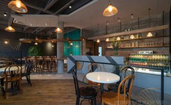 Không gian nhà hàng Bistro mang hơi hướng cổ điển, ấm cúng và gần gũi