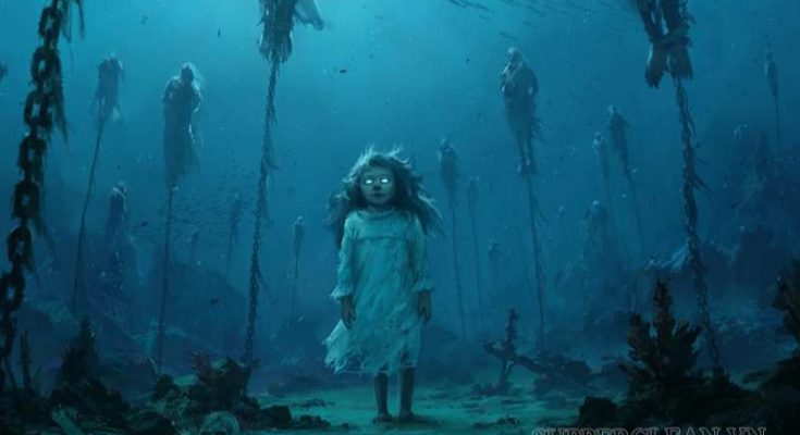 Ma da là các linh hồn bị chết do đuối nước, không được siêu thoát 