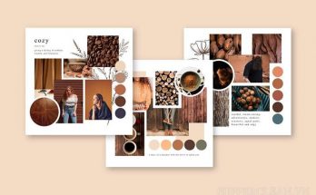 Ví dụ về moodboard