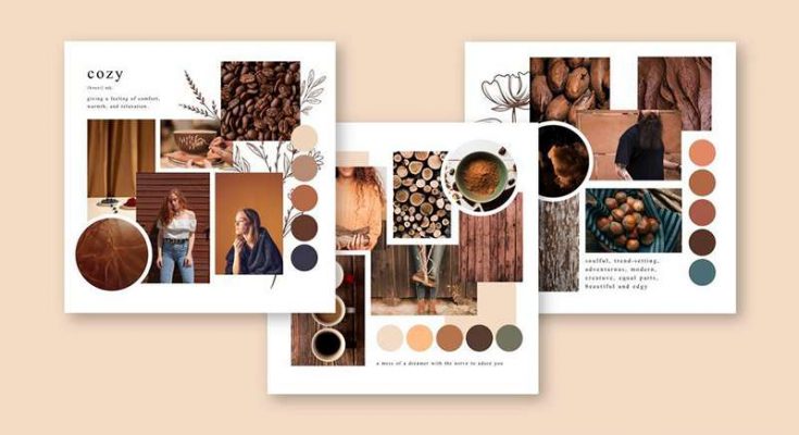 Ví dụ về moodboard