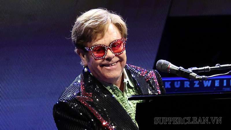 Hình ảnh nam nghệ sĩ nhạc Pop  Elton John