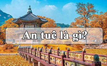 An tuê là cách đọc Viết Hóa của từ 안 돼요 (andwaeyo) trong tiếng Hàn 