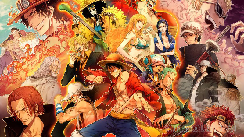 One Piece là bộ anime có rất nhiều nhân vật 