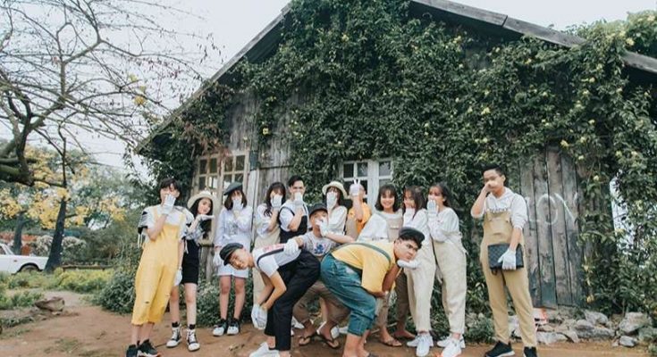 Bộ ảnh kỷ yếu theo phong cách BOHO nông trại 