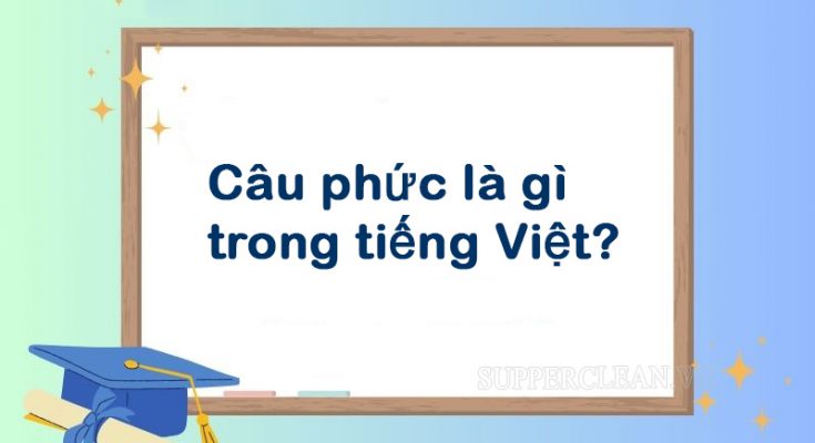 Khái niệm về câu phức trong tiếng Việt