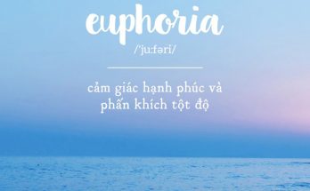 Euphoria là sự hưng phấn, vui vẻ và vô cùng hạnh phúc