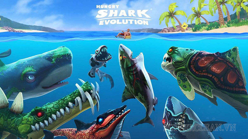 Hungry Shark Evolution có hình ảnh đồ họa đẹp mắt