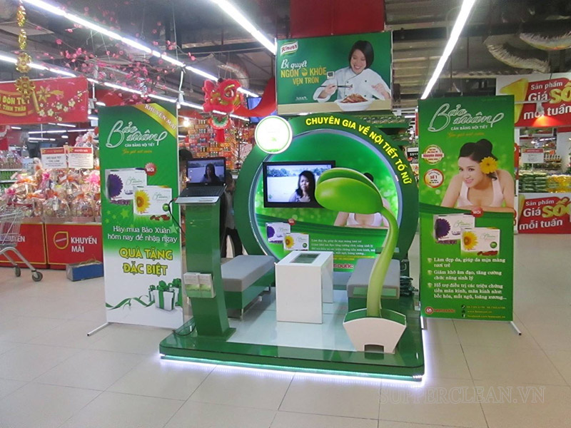 Booth trưng bày sản phẩm