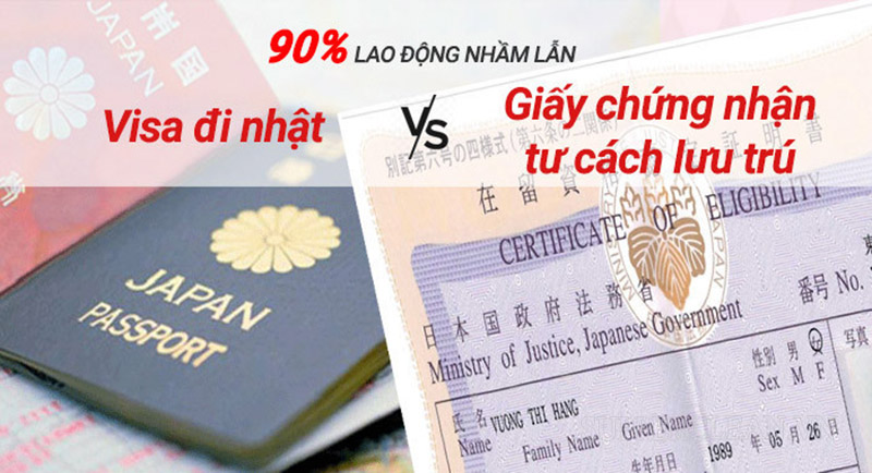 Visa và COE là hai loại giấy tờ khác nhau