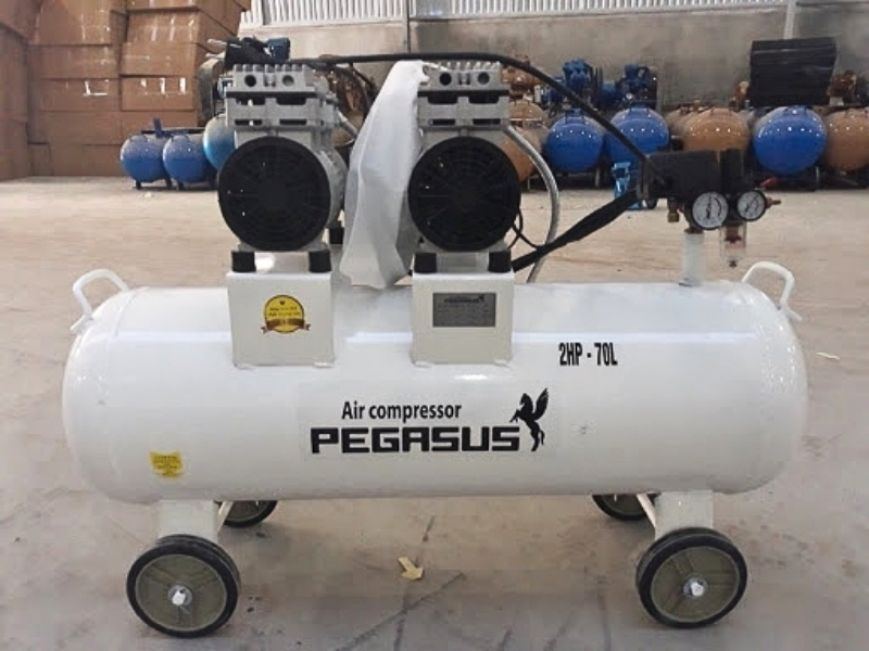 Máy nén khí không dầu Pegasus TM-OF550-70L