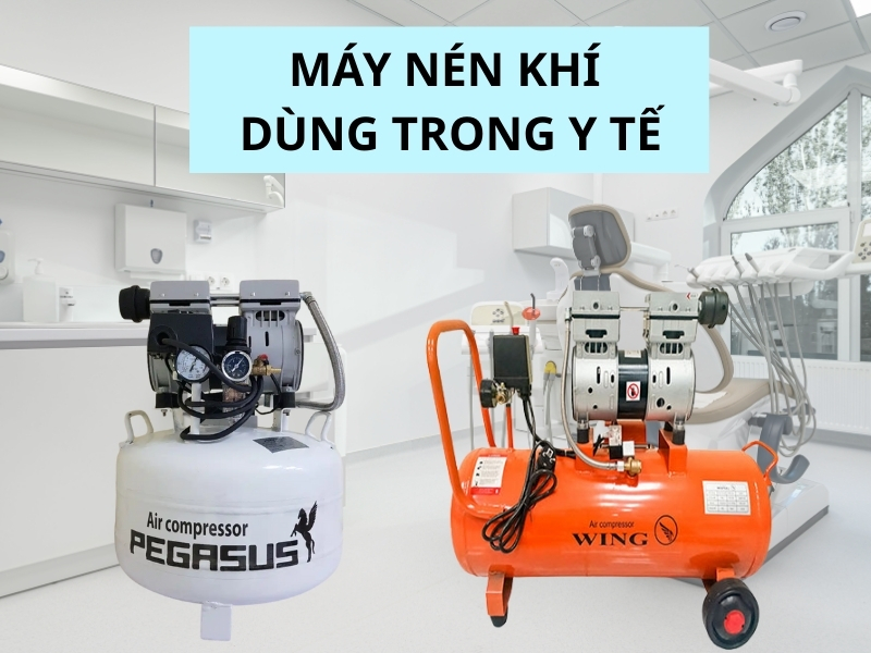 Tìm hiểu về máy nén khí dùng trong y tế