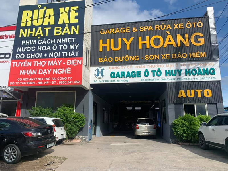 Garage & spa ô tô Huy Hoàng 