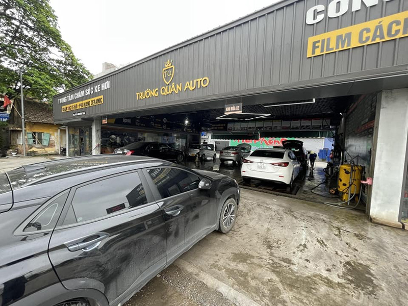 Rửa xe ở Hải Phòng Trường Quân Auto
