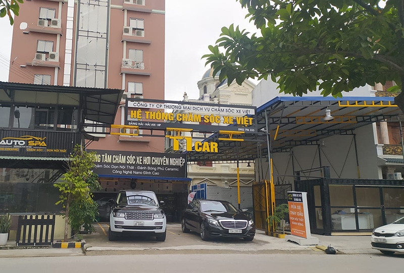 Rửa xe ô tô Hải Phòng T One Car