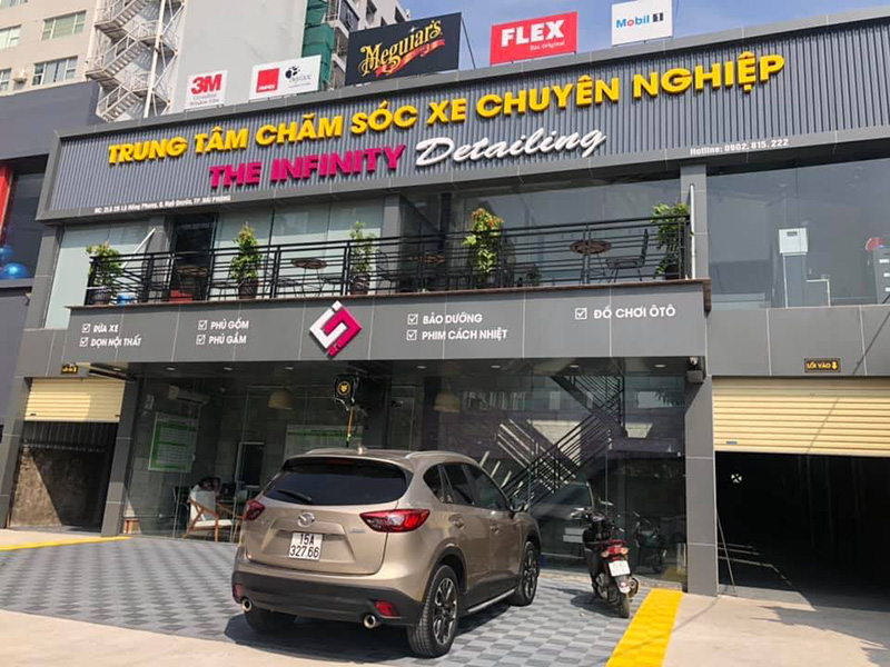 Rửa xe sạch ở Hải Phòng The Infinity Detailing