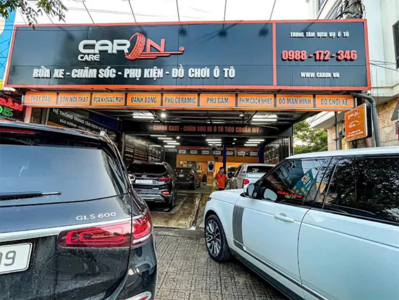 Rửa xe Thái Nguyên CarOn Care